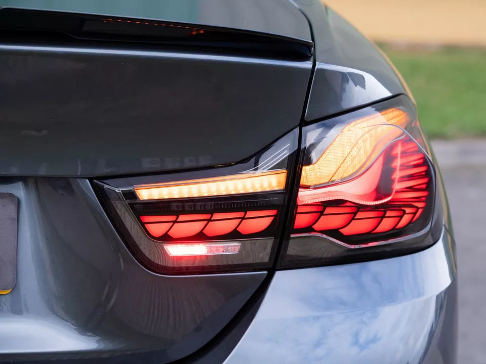 2X SMOKED LED TAIL LIGHTS LAMPS FOR BMW 4 SERIES & M4 F82 F83 F32 F33 F36 14-20